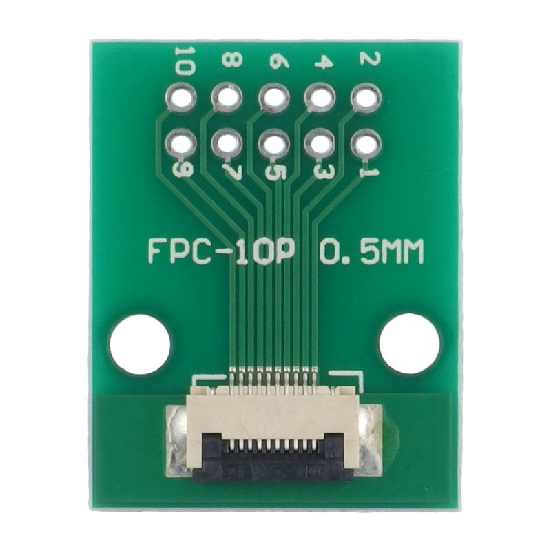 FPC/FFC 0.5mm 10-pin to DIP adapter