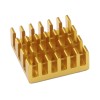 Zestaw aluminiowych radiatorów do Raspberry Pi 4B, złote - 4 szt.