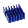 Zestaw aluminiowych radiatorów do Raspberry Pi 4B, niebieskie - 4 szt.