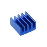 Zestaw aluminiowych radiatorów do Raspberry Pi 4B, niebieskie - 4 szt.