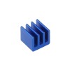 Zestaw aluminiowych radiatorów do Raspberry Pi 4B, niebieskie - 4 szt.