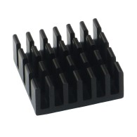 Zestaw aluminiowych radiatorów do Raspberry Pi 4B, czarne - 4 szt.