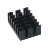Set of aluminum heat sinks for Raspberry Pi 4B, black - 4 pcs.