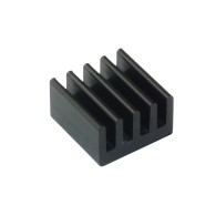 Zestaw aluminiowych radiatorów do Raspberry Pi 4B, czarne - 4 szt.