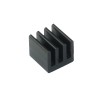 Zestaw aluminiowych radiatorów do Raspberry Pi 4B, czarne - 4 szt.