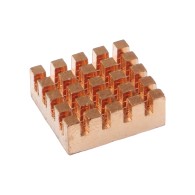 Zestaw miedzianych radiatorów - 3 szt.