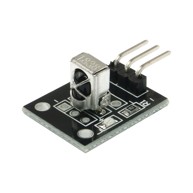 Wireless remote control module with HX1838 chip