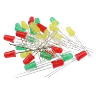 Zestaw LED 5mm 30szt. czerwony, zielony, żółty