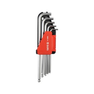 Hex Key Set with Ball End 12 pcs – Yato YT-5838