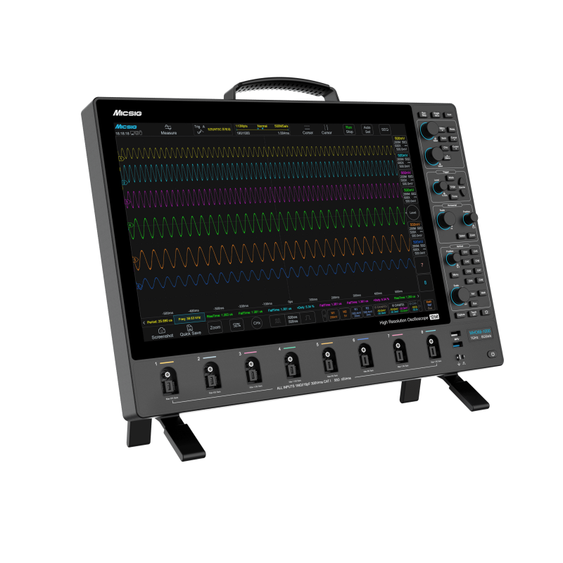 Micsig MHO68-350 - 8-channel 350 MHz oscilloscope