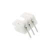 Angled wire-board socket JST PH-2.0, 3-pin, 2mm raster - 10 pcs.