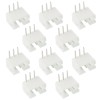 Angled wire-board socket JST PH-2.0, 3-pin, 2mm raster - 10 pcs.