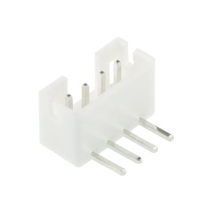 Angled wire-board socket JST PH-2.0, 4-pin, 2mm raster - 10 pcs.