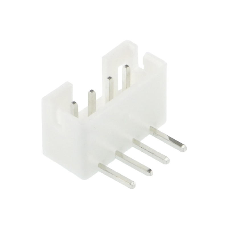 Angled wire-board socket JST PH-2.0, 4-pin, 2mm raster - 10 pcs.