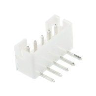 Angled wire-board socket JST PH-2.0, 5-pin, 2mm raster - 10 pcs.