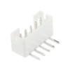 Angled wire-board socket JST PH-2.0, 5-pin, 2mm raster - 10 pcs.