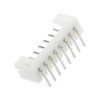 Angled wire-board socket JST PH-2.0, 8-pin, 2mm raster - 10 pcs.