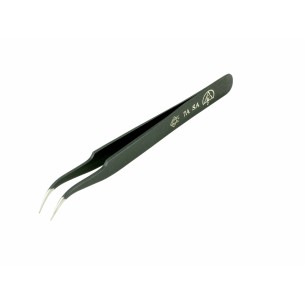 Sharp curved tweezer – Piergiacomi 7A SA ESD
