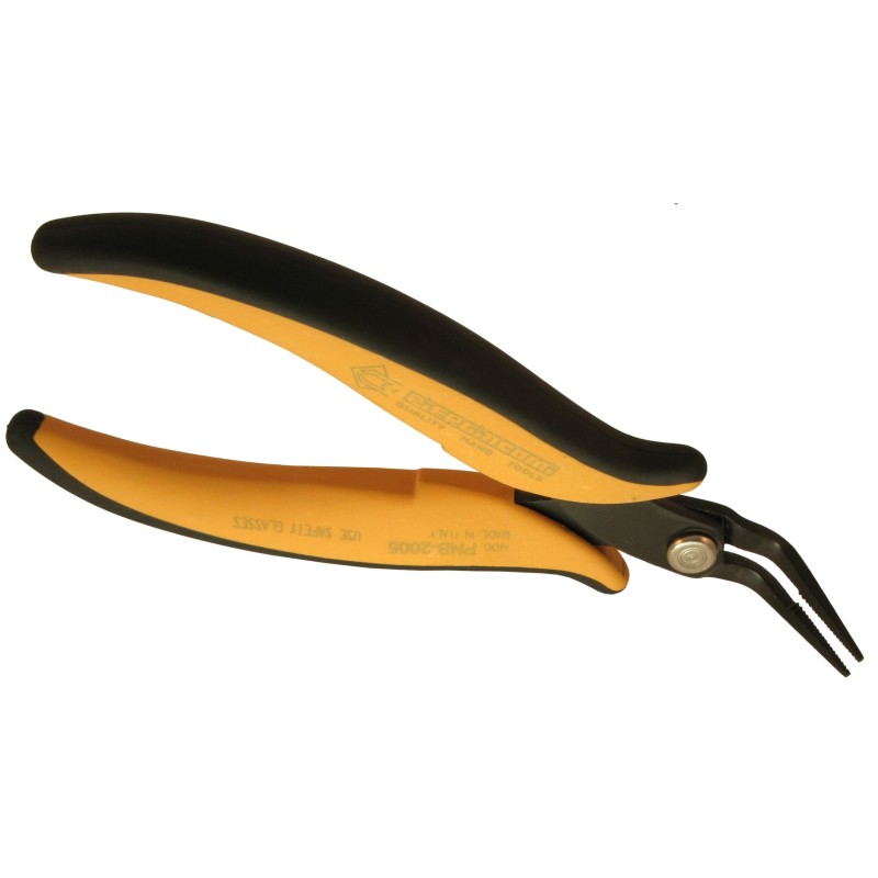 Angled pliers with serrated jaws – Piergiacomi PNB 2005
