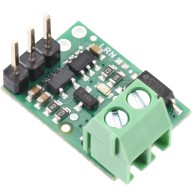 Schematic diagram of the Pololu RC Switch with Isolated Solid State Relay/Switch, SPST.