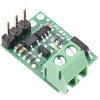 Schematic diagram of the Pololu RC Switch with Isolated Solid State Relay/Switch, SPST.