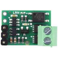 Schematic diagram of the Pololu RC Switch with Isolated Solid State Relay/Switch, SPST.