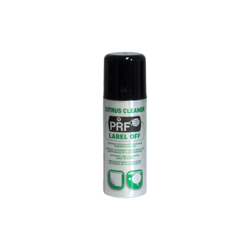 PRF LABEL OFF - preparat do usuwania etykiet i żywic w aerozolu, 220 ml