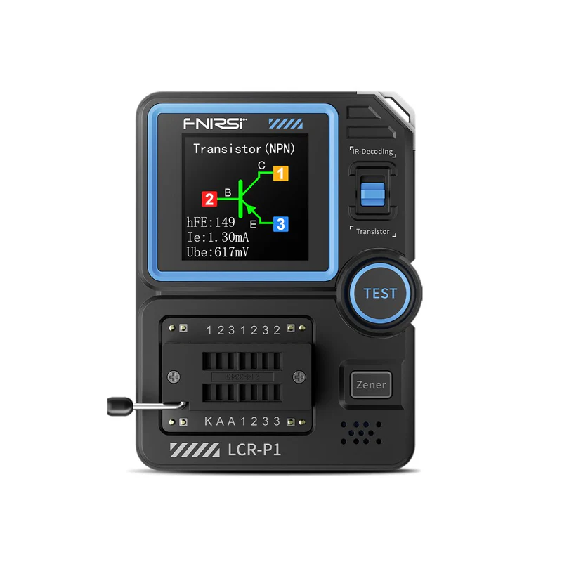 FNIRSI LCR-P1 Transistor Tester Mini 81g Diode Triode Capacimeter Resistance LCR ESR Meter MOSFET NPN SMD Multifunction Tester - 1420 - View #5