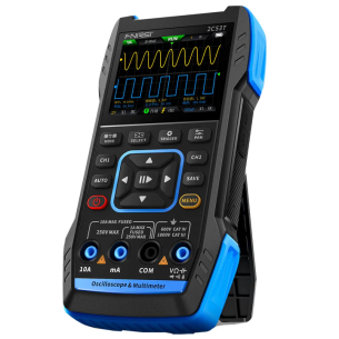 Fnirsi 2C53T Standard - 2-channel 50MHz oscilloscope with multimeter and generator + accessories