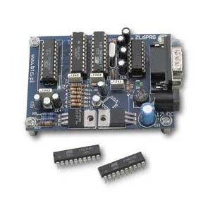 ZL6PRG_PCB_UC - microcontroller programmer board from the 8051 family in DIP20 enclosures