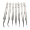 7-piece steel tweezer set – Piergiacomi PN-KIT7T