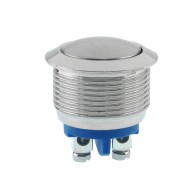 MSW0133 - bistabilny przycisk 19mm (srebrny)