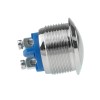 MSW0133 - bistabilny przycisk 19mm (srebrny)