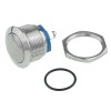 MSW0133 - bistabilny przycisk 19mm (srebrny)
