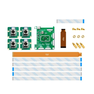 ArduCAM 16MP IMX519 Quad-Camera Kit - 4-Camera 16MP IMX519 Kit for Raspberry Pi and NVIDIA Jetson