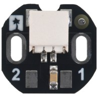 JST SH-Style Connector Boards for Micro Metal Gearmotors (Back-Entry version on left, Side-Entry version on right).
