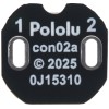 JST SH-Style Connector Boards for Micro Metal Gearmotors (Back-Entry version on left, Side-Entry version on right).