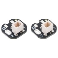 JST SH-Style Connector Boards for Micro Metal Gearmotors (Back-Entry version on left, Side-Entry version on right).