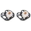 JST SH-Style Connector Boards for Micro Metal Gearmotors (Back-Entry version on left, Side-Entry version on right).