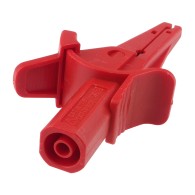 Zaciski krokodylkowe 4mm 1000V/10A czarny + czerwony