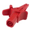 Zaciski krokodylkowe 4mm 1000V/10A czarny + czerwony