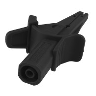 Zaciski krokodylkowe 4mm 1000V/10A czarny + czerwony