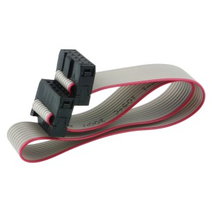 IDC10 F/F cable 30 cm pitch 2.54 mm