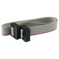 IDC10 F/F cable 30 cm pitch 2.54 mm