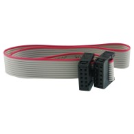 IDC10 F/F cable 30 cm pitch 2.54 mm
