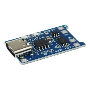 TP4056 li-ion USB type C 1A charger module with protection