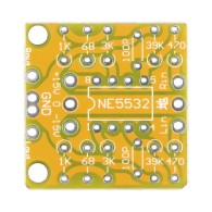Audio preamplifier module with DIP8 socket (PCB only)