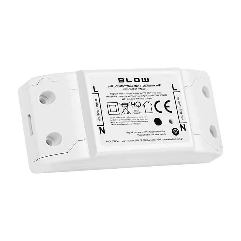 Inteligentny włącznik sterowany WiFi TUYA