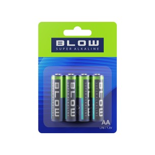 Bateria BLOW SUPER ALKALINE AA LR6 blister 4szt