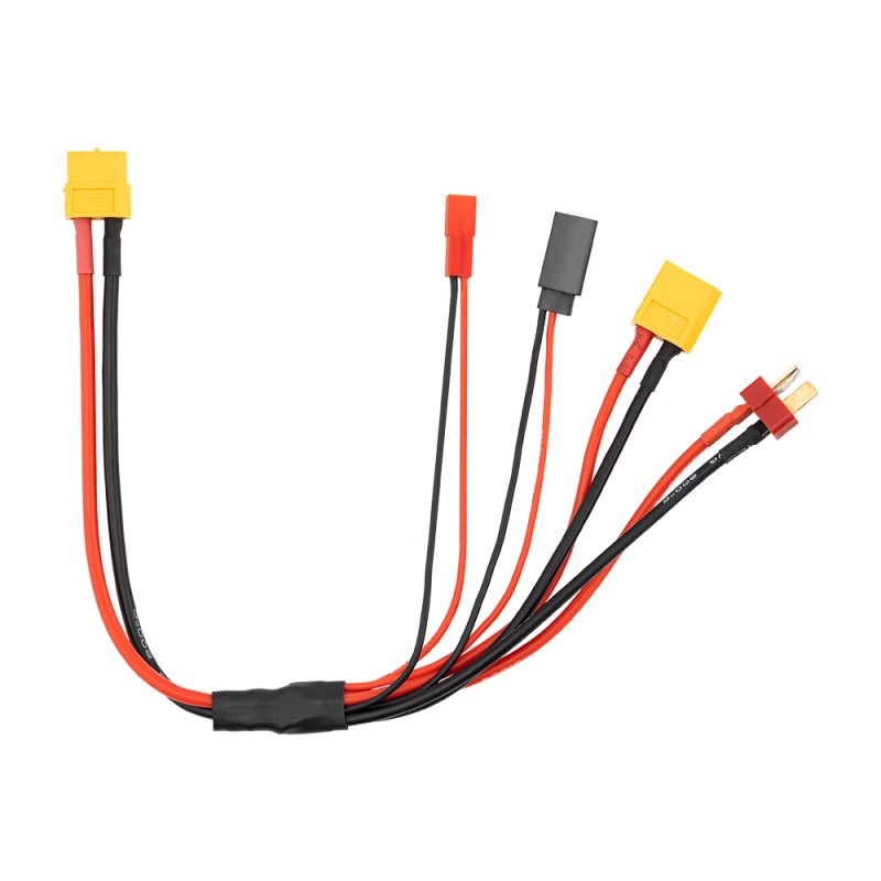 ToolkitRC Multi-Function Cable XT60 - XT60 / T‑BEC / Futaba for Charger